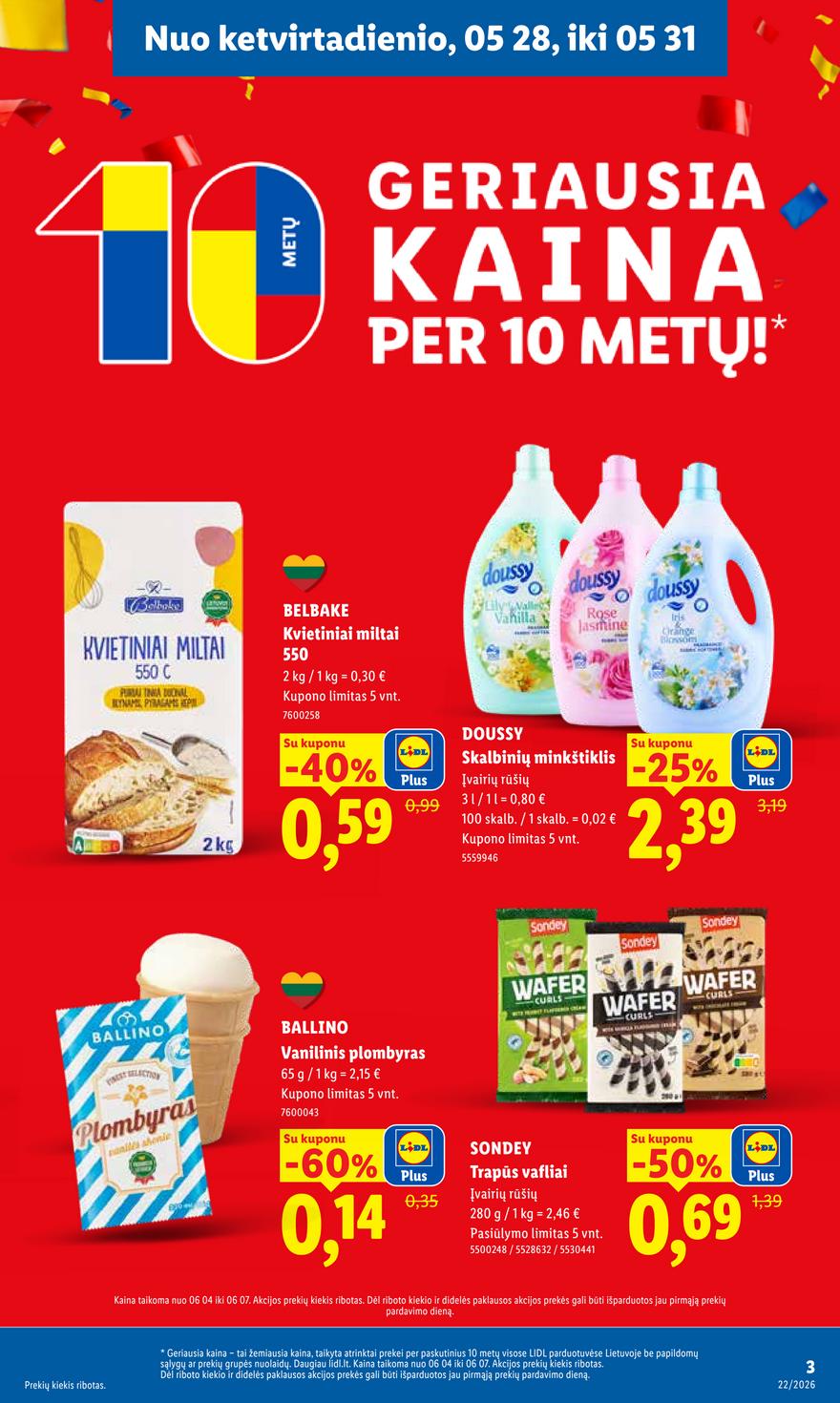 Lidl leidinys naujas akcijos nuo 
  2026-05-25 iki 
  2026-05-31 | Leidinukas.lt puslapis 3