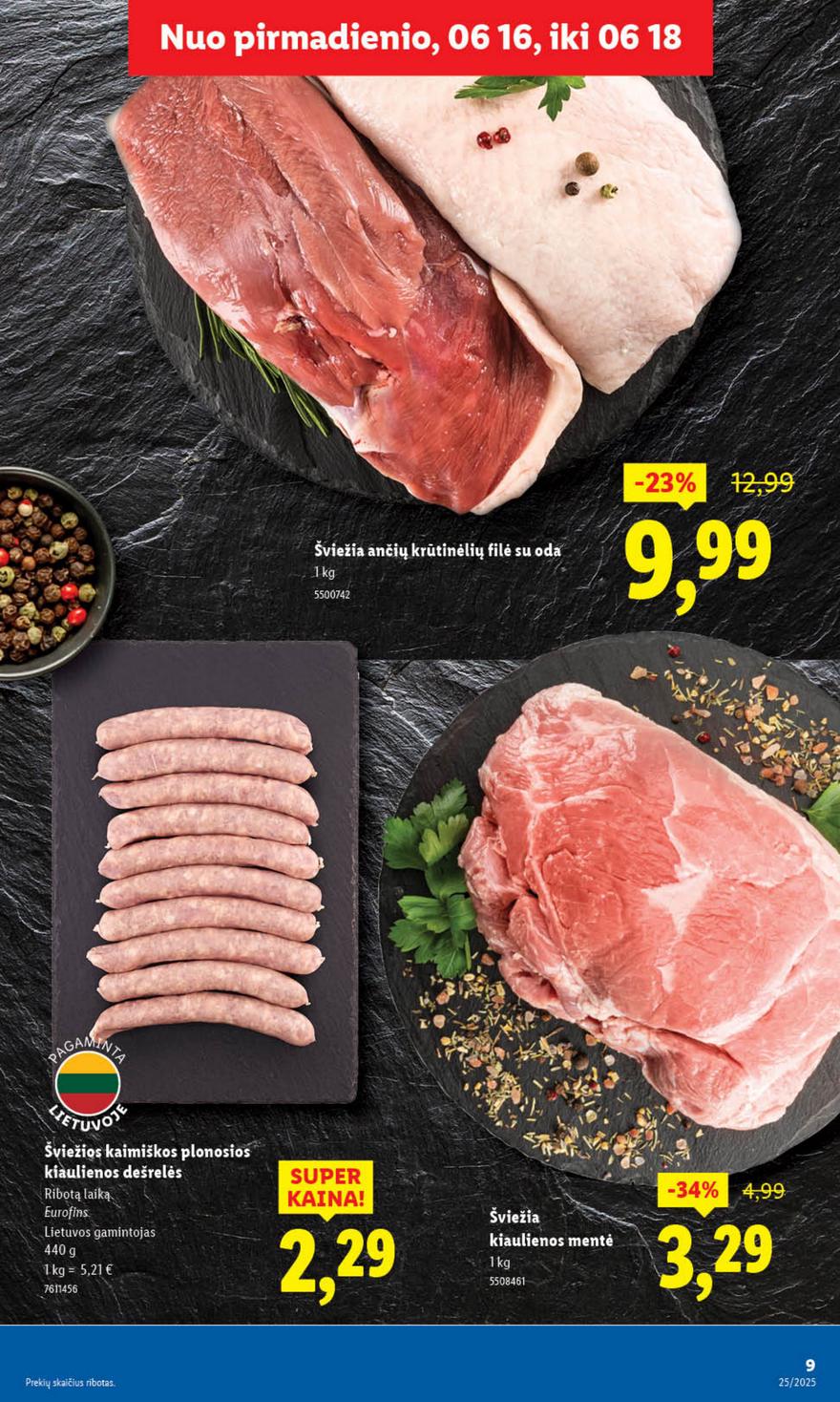 Lidl leidinys naujas akcijos nuo 
  2025-06-16 iki 
  2025-06-22 | Leidinukas.lt puslapis 9