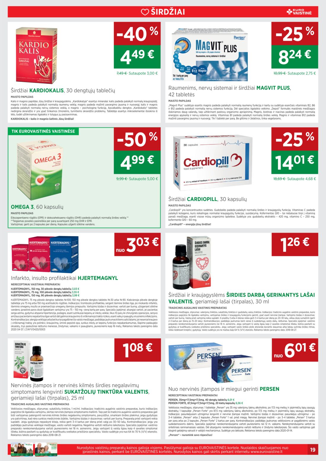 Euro vaistinė leidinys akcijos nuo 
  2021-03-01 iki 
  2021-03-31 | Leidinukas.lt puslapis 19