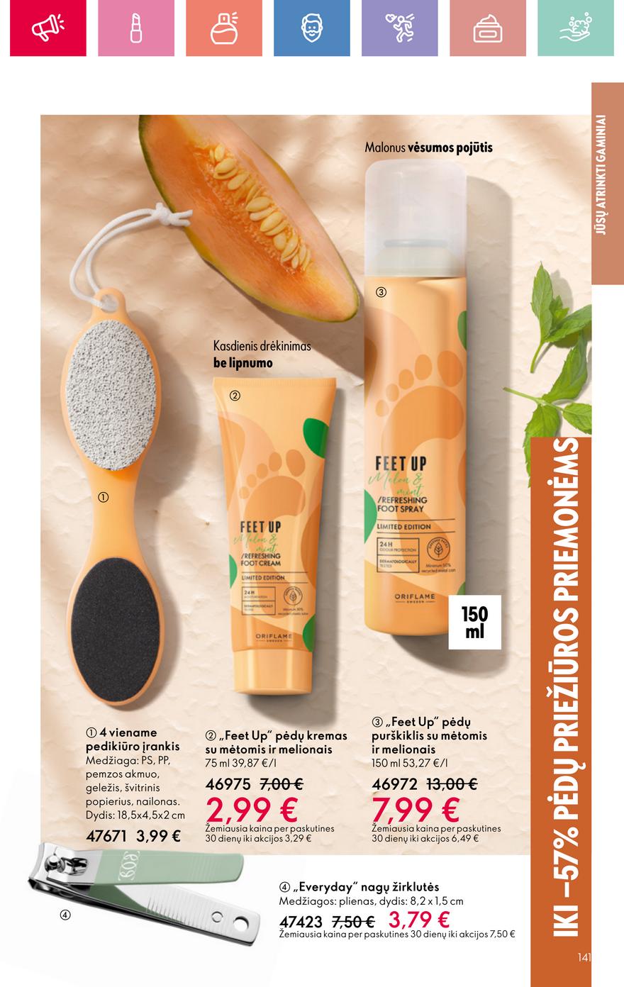 Oriflame katalogas akcijos nuo 
  2025-08-24 iki 
  2025-09-13 | Leidinukas.lt puslapis 141