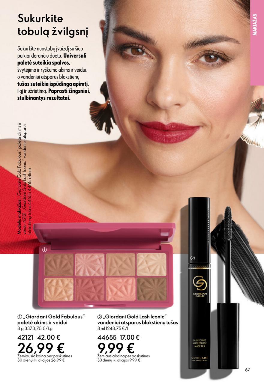 Oriflame katalogas akcijos nuo 
  2026-06-03 iki 
  2026-06-23 | Leidinukas.lt puslapis 67