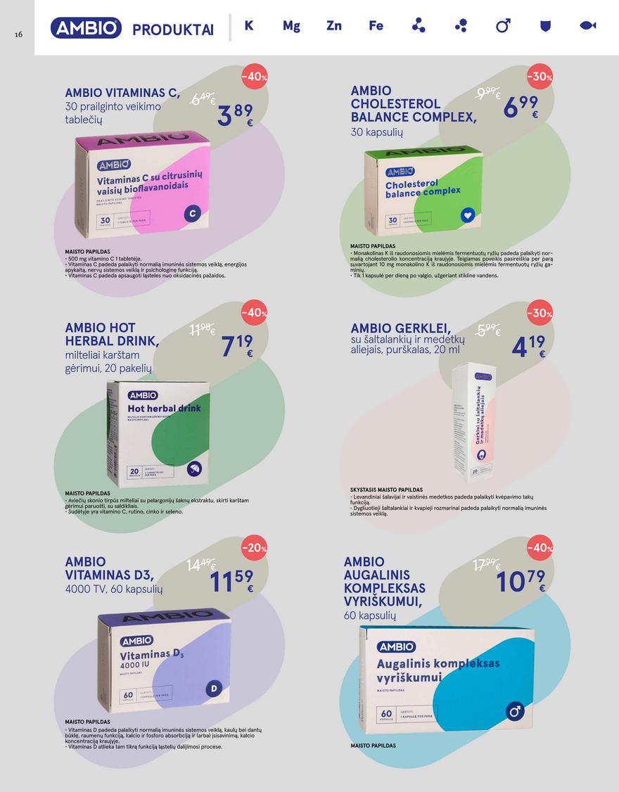 Norfos vaistinės leidinys akcijos nuo 
  2022-01-01 iki 
  2022-01-31 | Leidinukas.lt puslapis 16