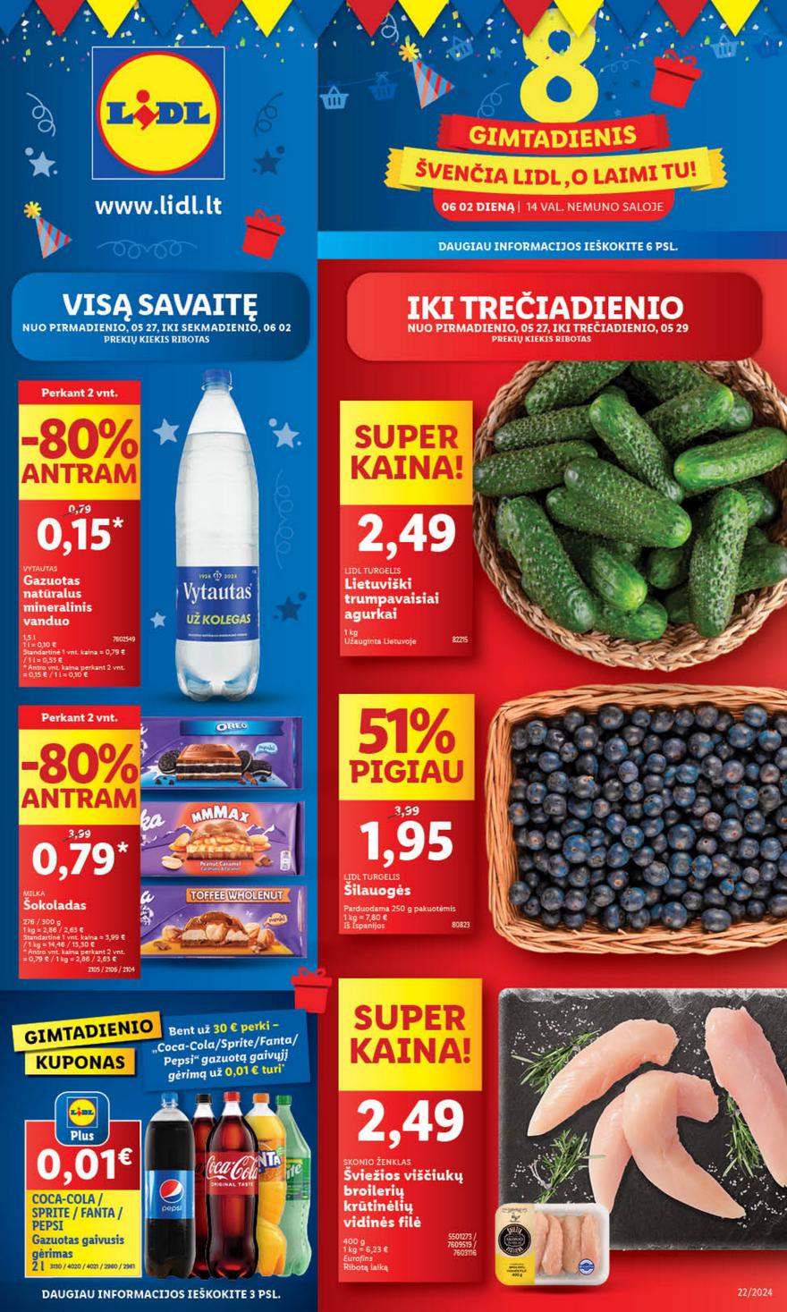 Lidl leidinys akcijos nuo 
  2024-05-27 iki 
  2024-06-02 | Leidinukas.lt puslapis 1