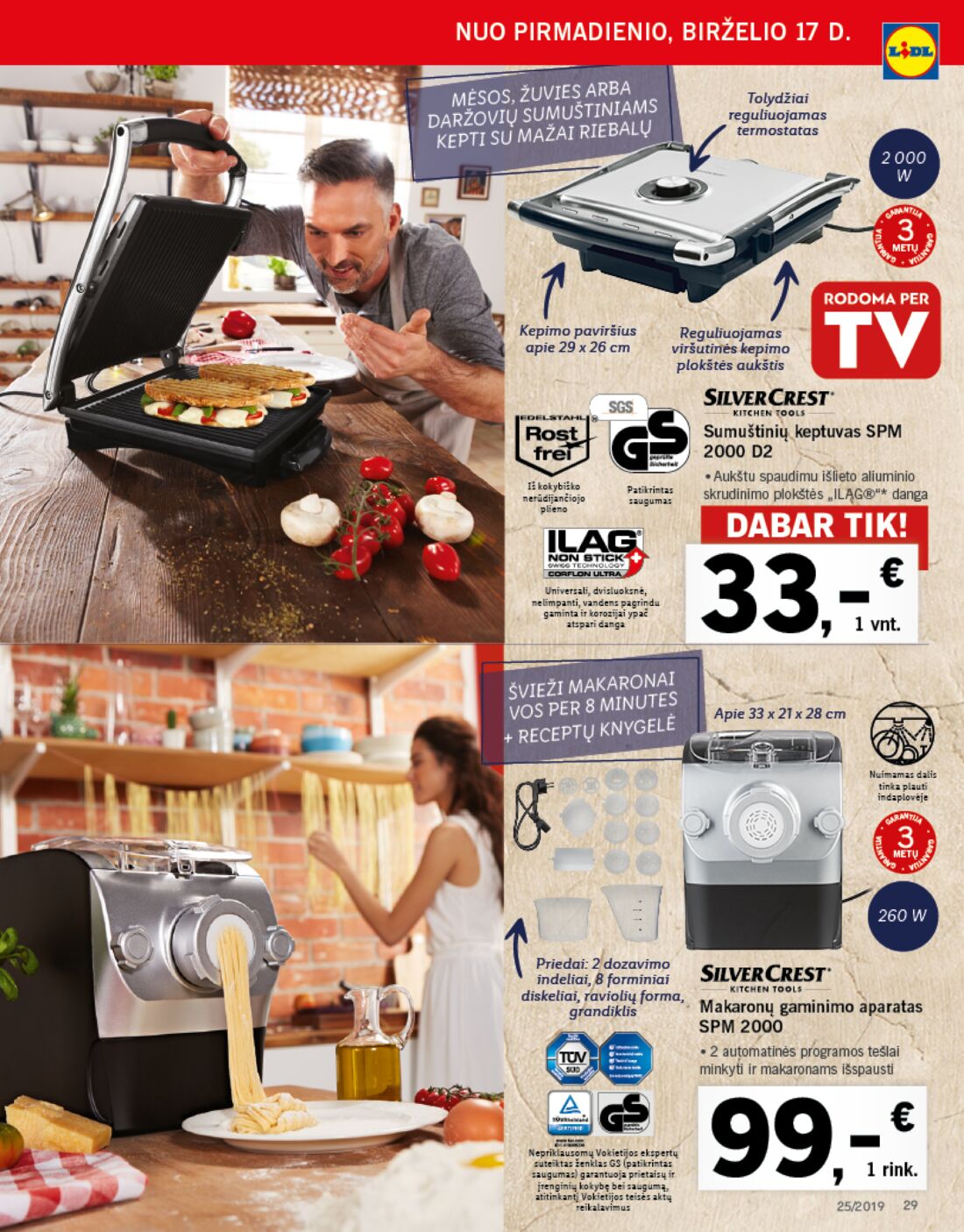 Lidl savaitinis leidinys akcijos nuo 
  2019-06-17 iki 
  2019-06-23 | Leidinukas.lt puslapis 29
