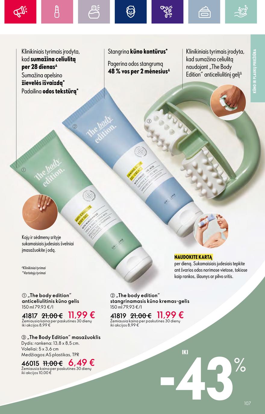 Oriflame katalogas akcijos nuo 
  2023-10-04 iki 
  2023-11-01 | Leidinukas.lt puslapis 107