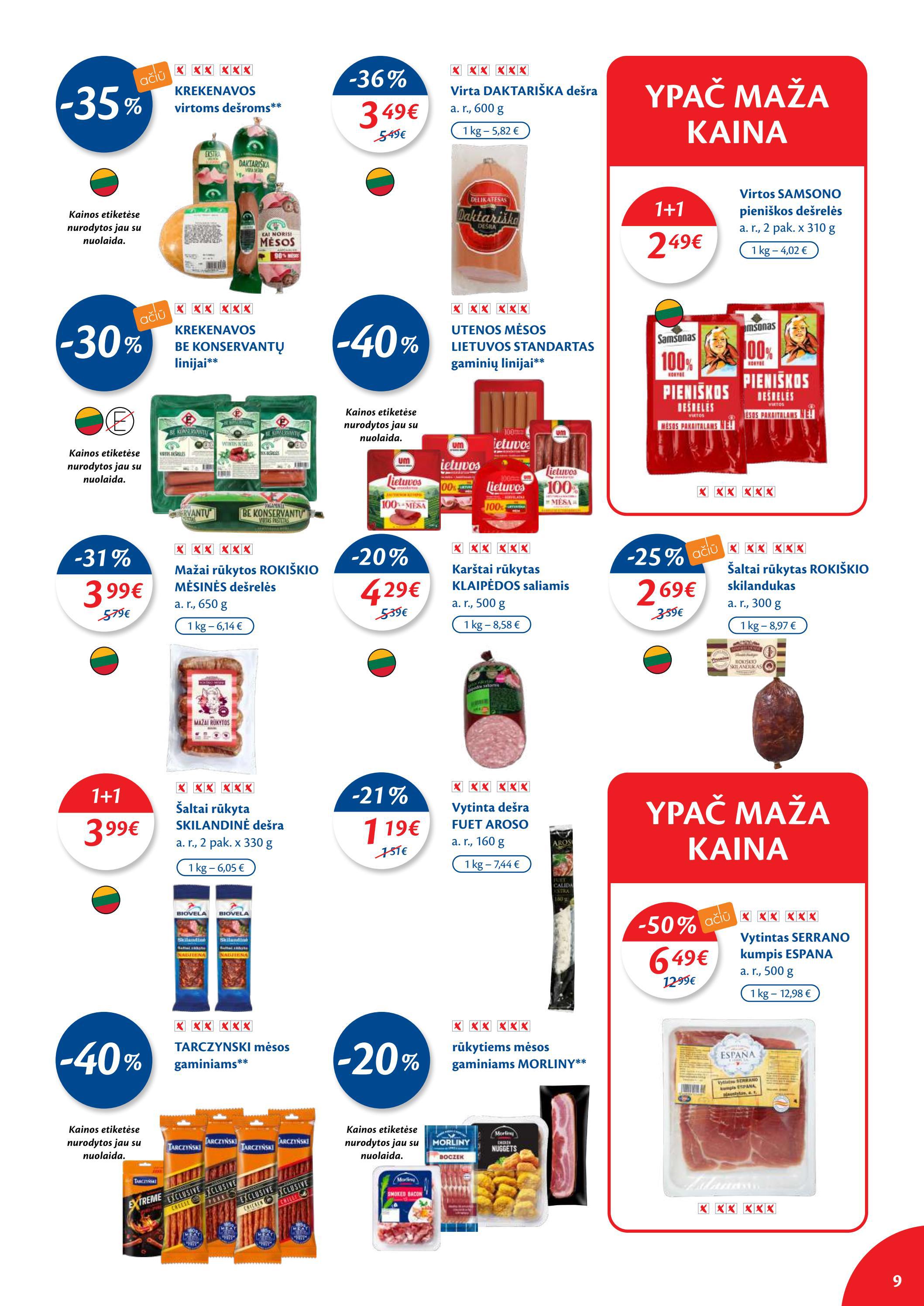 Maxima kaininis leidinys akcijos nuo 
  2022-02-08 iki 
  2022-02-14 | Leidinukas.lt puslapis 9