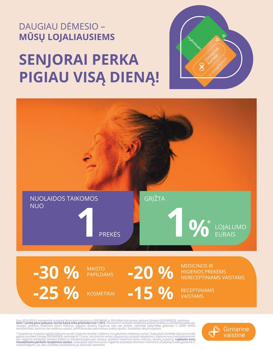 Gintarinės vaistinės leidinys akcijos nuo 
  2024-05-01 iki 
  2024-05-31 | Leidinukas.lt puslapis 11