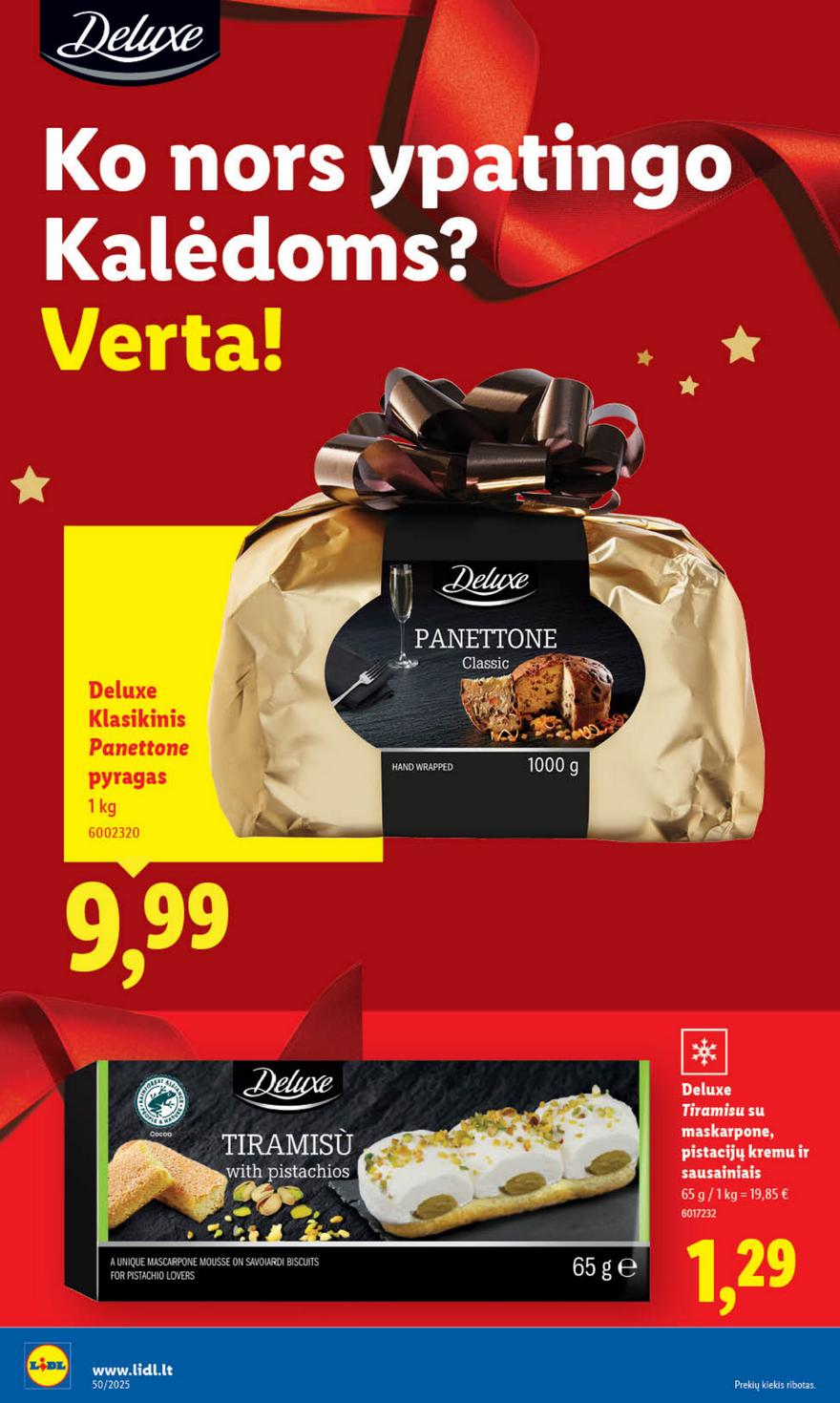 Lidl leidinys akcijos nuo 
  2025-12-08 iki 
  2025-12-14 | Leidinukas.lt puslapis 18
