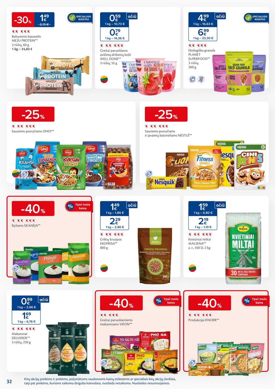 Maxima leidinys akcijos nuo 
  2025-06-17 iki 
  2025-06-23 | Leidinukas.lt puslapis 32