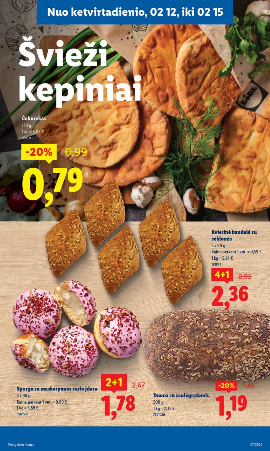 Lidl leidinys akcijos nuo 
  2026-02-09 iki 
  2026-02-15 | Leidinukas.lt puslapis 33