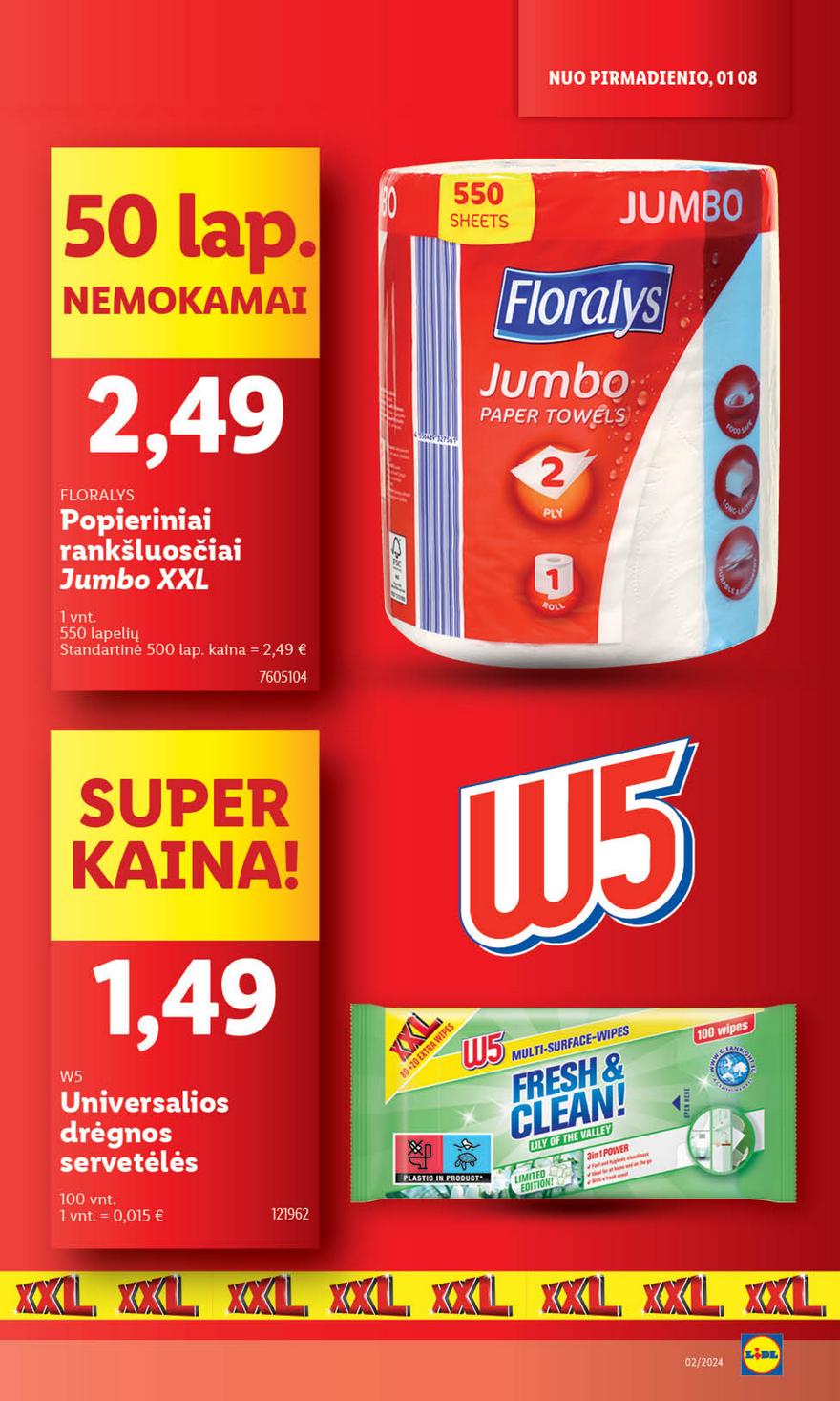 Lidl pasiūlymai akcijos nuo 
  2024-01-08 iki 
  2024-01-14 | Leidinukas.lt puslapis 10