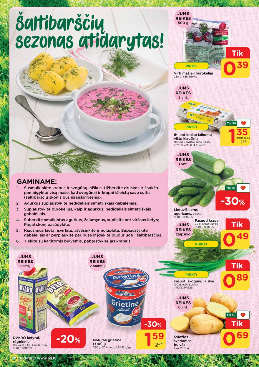 Iki savaitės leidinys akcijos nuo 
  2022-06-06 iki 
  2022-06-12 | Leidinukas.lt puslapis 20