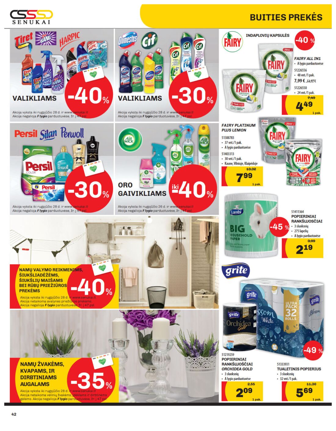 Senukai reklaminis leidinys akcijos nuo 
  2019-08-08 iki 
  2019-08-26 | Leidinukas.lt puslapis 42