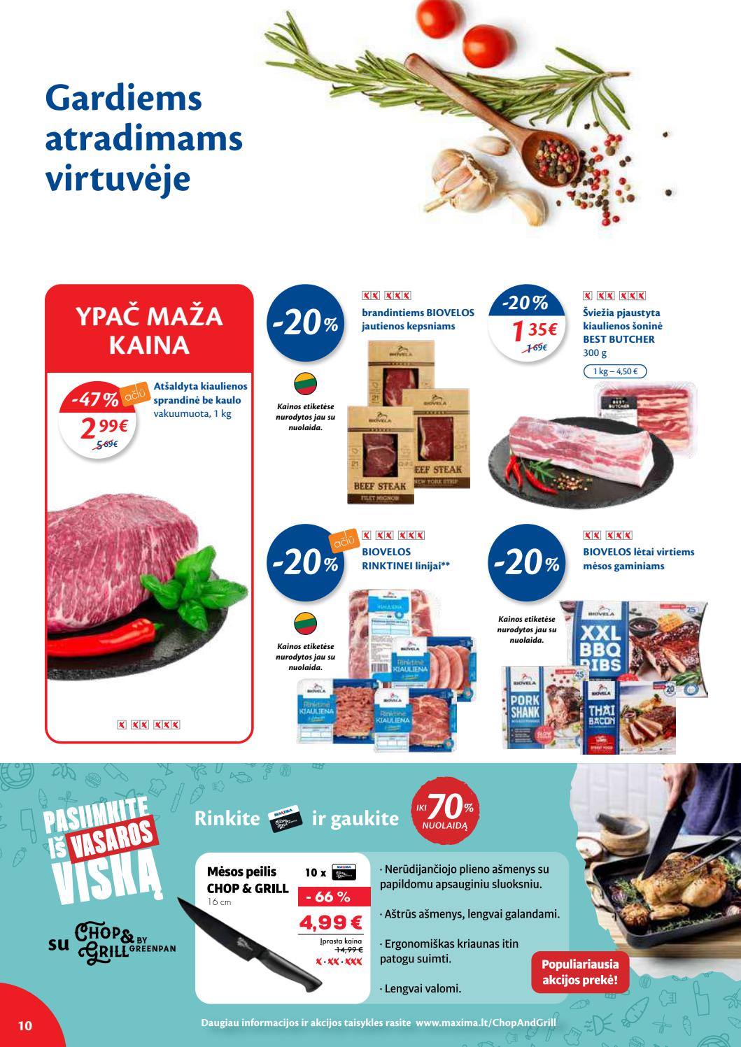 Maxima kaininis leidinys akcijos nuo 
  2021-07-27 iki 
  2021-08-02 | Leidinukas.lt puslapis 10