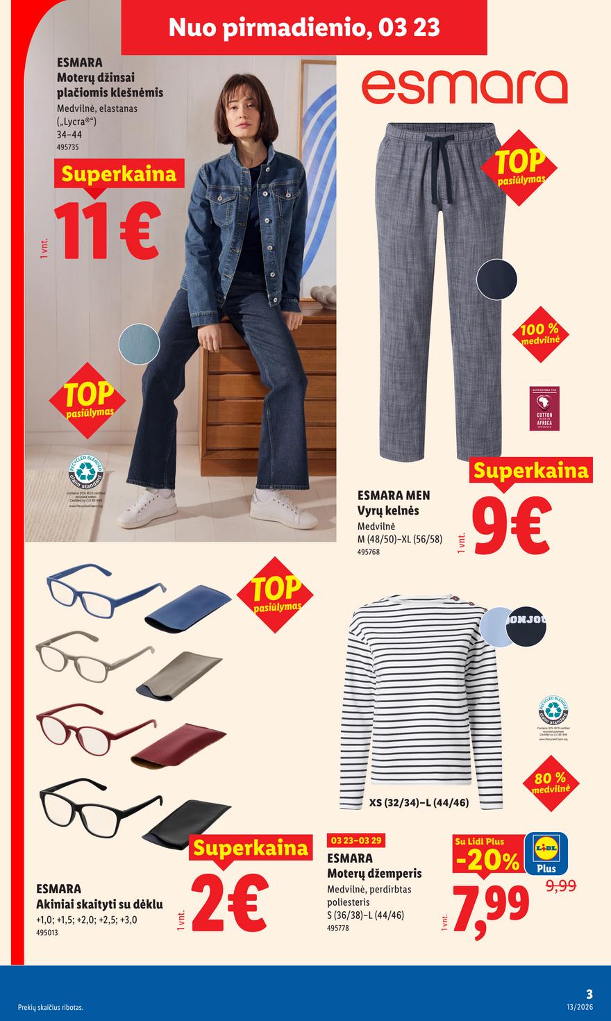 Lidl ne maisto leidinys akcijos nuo 
  2026-03-23 iki 
  2026-03-29 | Leidinukas.lt puslapis 3
