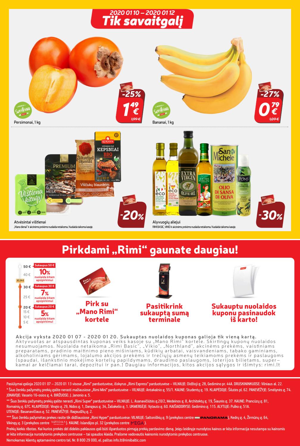 Rimi savaitinis leidinys akcijos nuo 
  2020-01-07 iki 
  2020-01-13 | Leidinukas.lt puslapis 24