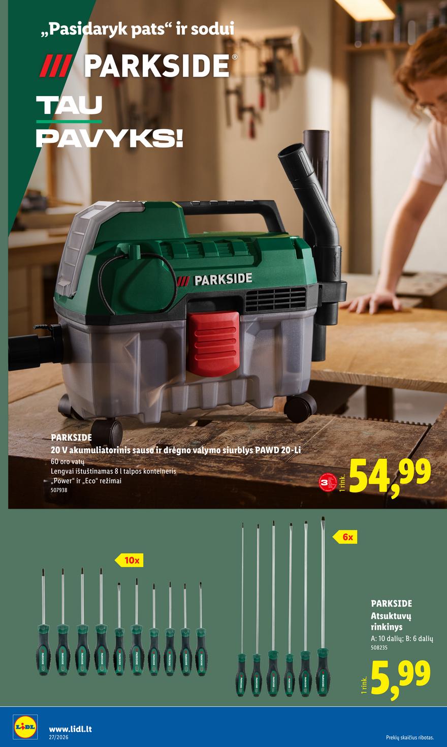 Lidl leidinys akcijos nuo 
  2026-06-29 iki 
  2026-07-05 | Leidinukas.lt puslapis 8