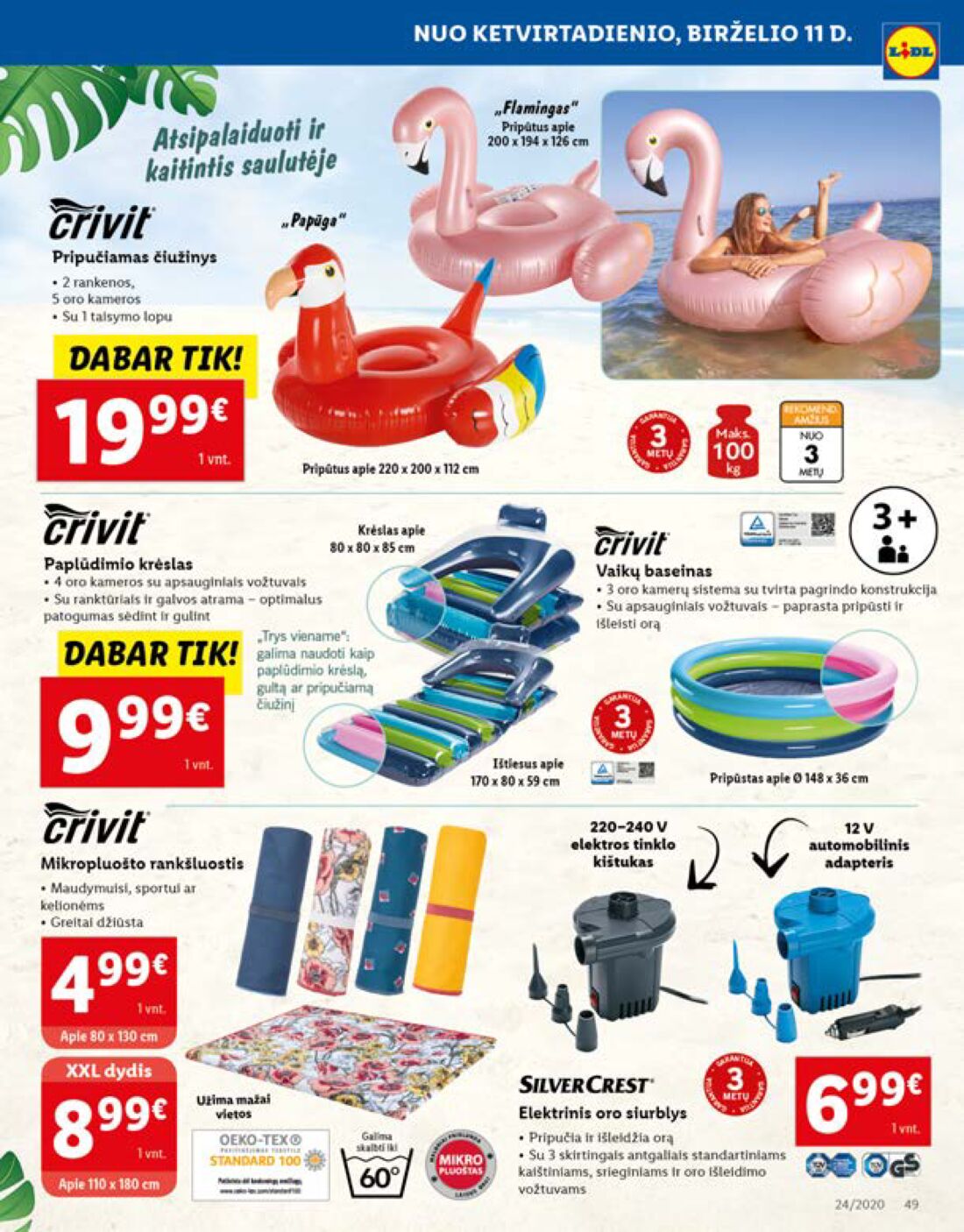 Lidl savaitinis leidinys akcijos nuo 
  2020-06-08 iki 
  2020-06-14 | Leidinukas.lt puslapis 49