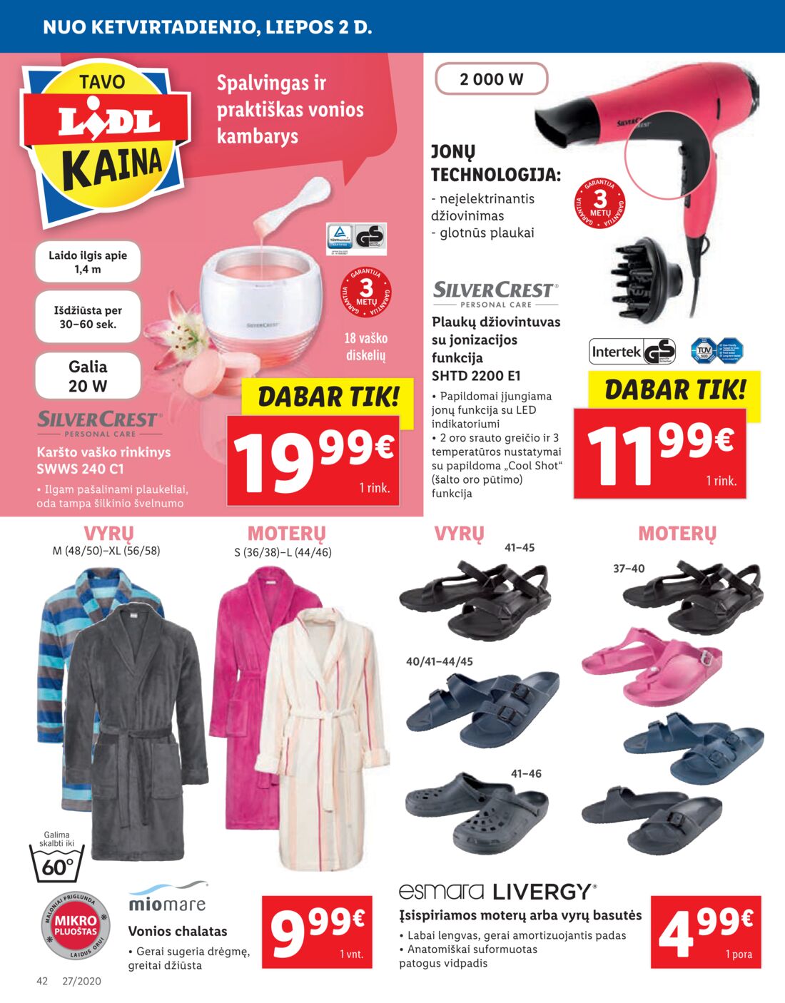 Lidl savaitinis leidinys akcijos nuo 
  2020-06-29 iki 
  2020-07-05 | Leidinukas.lt puslapis 42