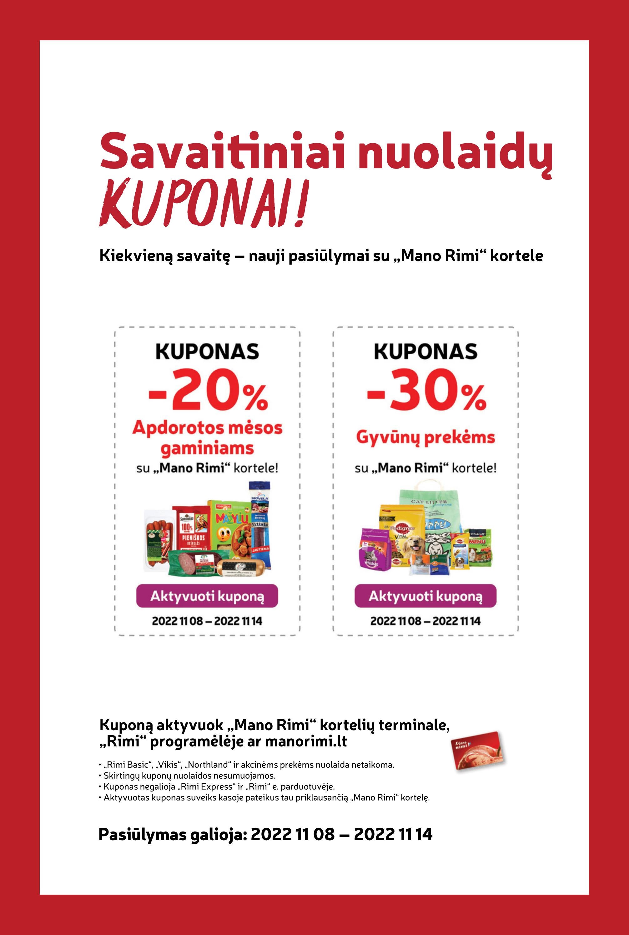 Rimi savaitinis leidinys akcijos nuo 
  2022-11-08 iki 
  2022-11-14 | Leidinukas.lt puslapis 28
