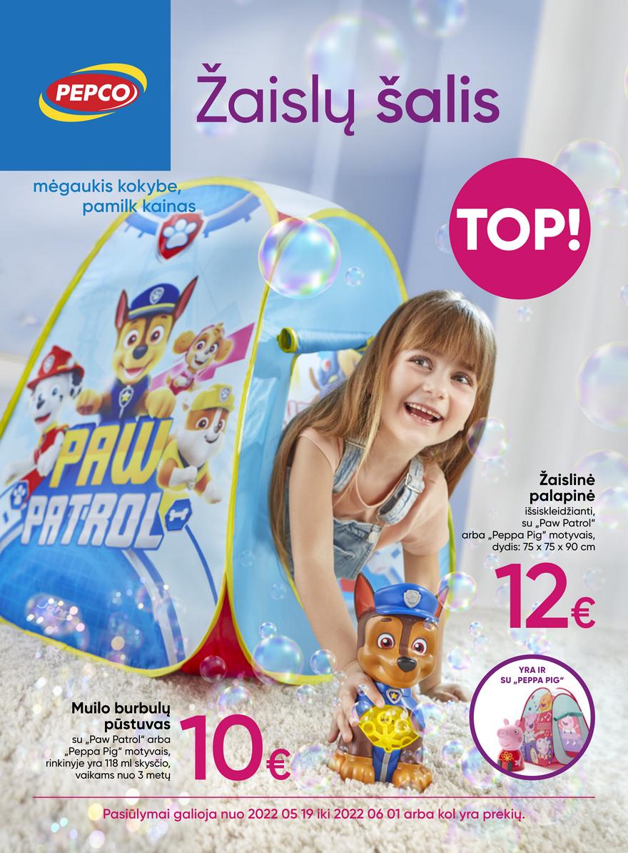 Pepco leidinys akcijos nuo 
  2022-05-19 iki 
  2022-06-01 | Leidinukas.lt puslapis 1
