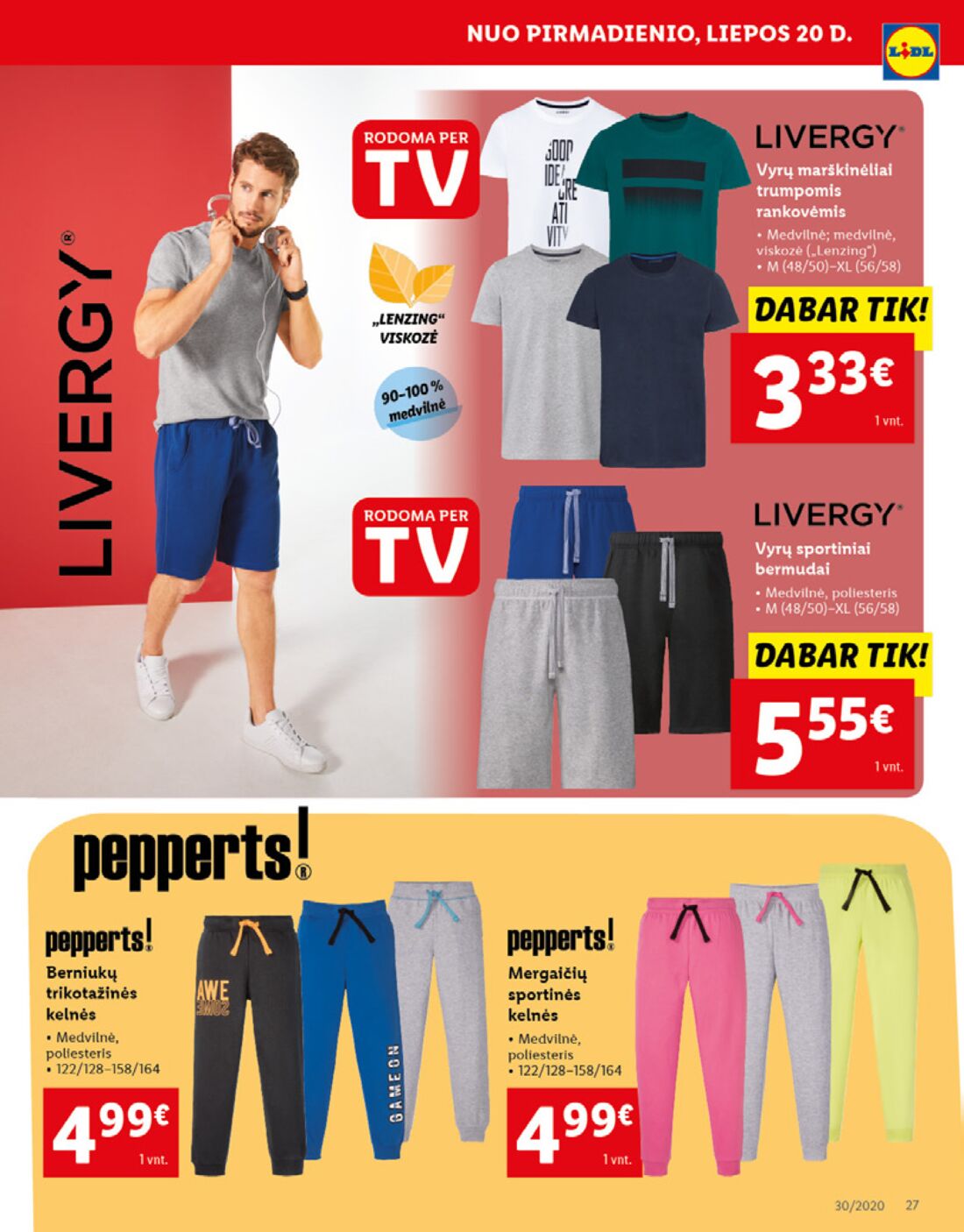 Lidl savaitinis leidinys akcijos nuo 
  2020-07-20 iki 
  2020-07-26 | Leidinukas.lt puslapis 27