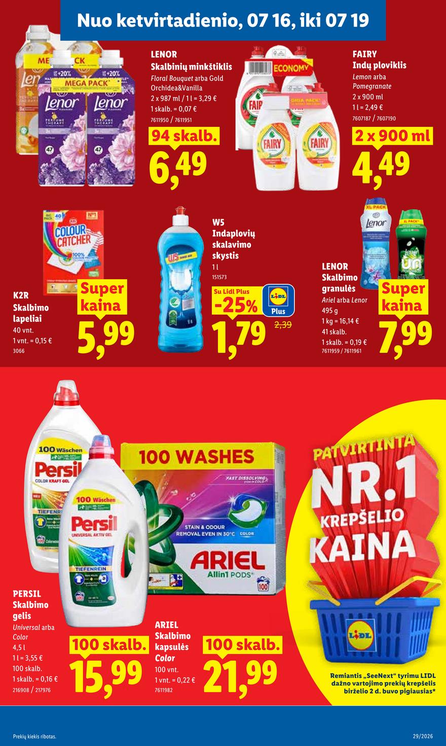 Lidl leidinys akcijos nuo 
  2026-07-13 iki 
  2026-07-19 | Leidinukas.lt puslapis 29