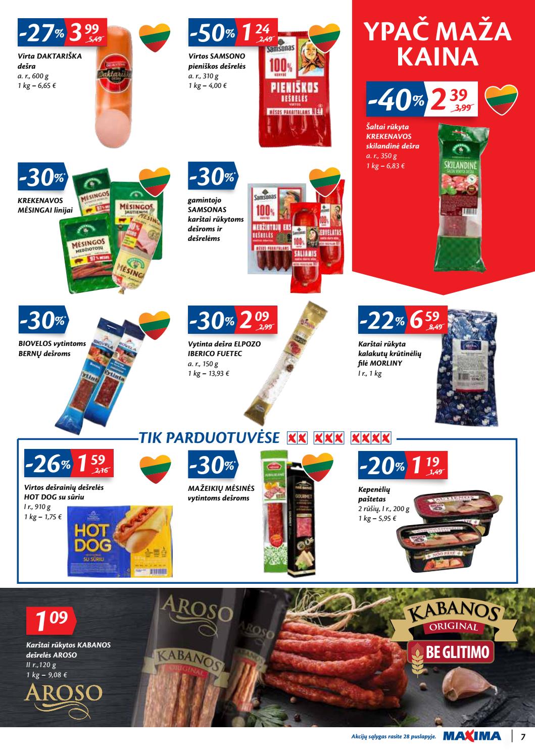 Maxima kaininis leidinys akcijos nuo 
  2020-06-09 iki 
  2020-06-15 | Leidinukas.lt puslapis 7