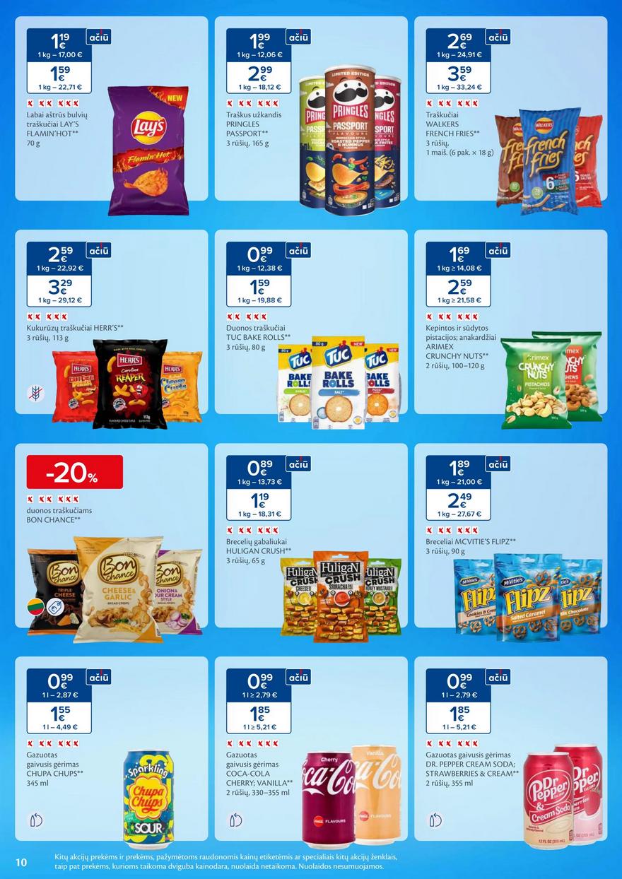 Maxima savaitinis leidinys 39 akcijos nuo
2024-09-24 iki
2024-09-30 | Leidinukas.lt puslapis 10