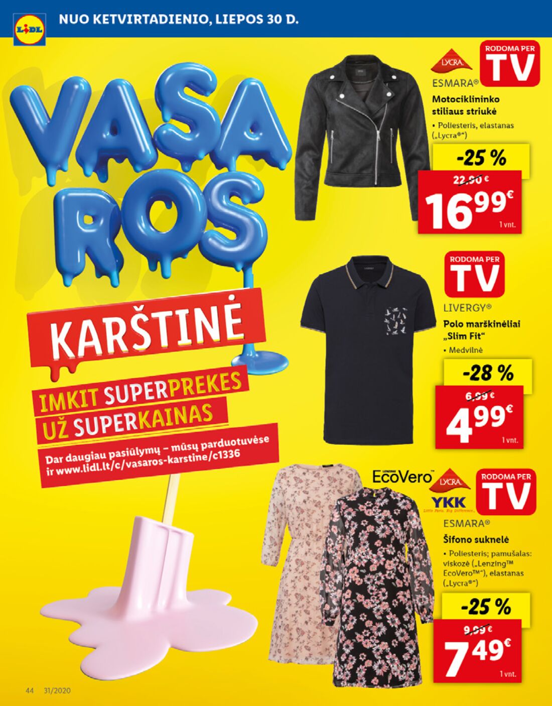 Lidl savaitinis leidinys akcijos nuo 
  2020-07-27 iki 
  2020-08-02 | Leidinukas.lt puslapis 44
