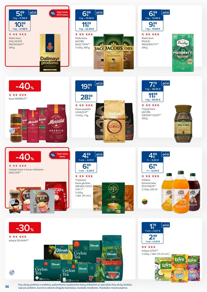 Maxima savaitinis leidinys 13 akcijos nuo
2025-03-25 iki
2025-03-31 | Leidinukas.lt puslapis 36