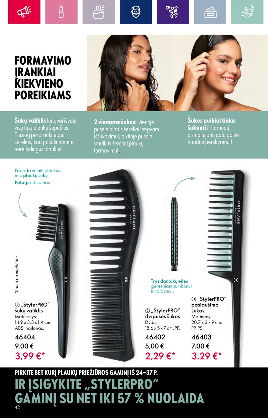 Oriflame katalogas akcijos nuo 
  2023-09-13 iki 
  2023-10-03 | Leidinukas.lt puslapis 42