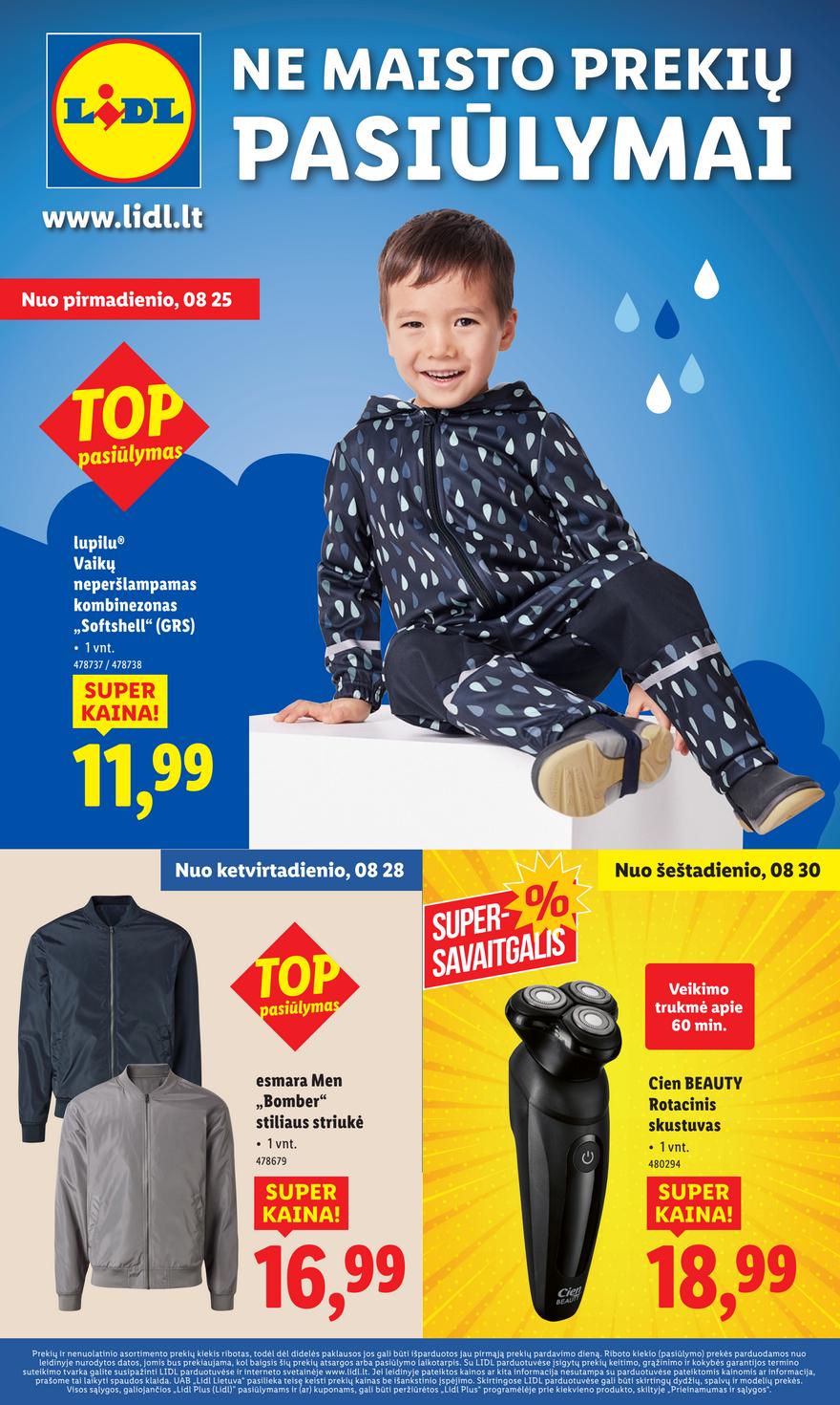 Lidl ne maisto leidinys akcijos nuo 
  2025-08-25 iki 
  2025-08-31 | Leidinukas.lt puslapis 1