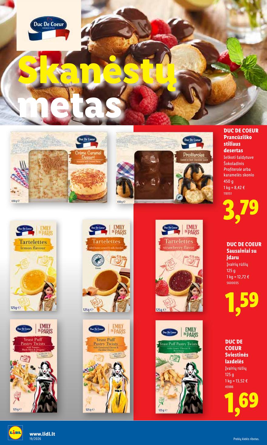 Lidl leidinys akcijos nuo 
  2026-05-04 iki 
  2026-05-10 | Leidinukas.lt puslapis 30