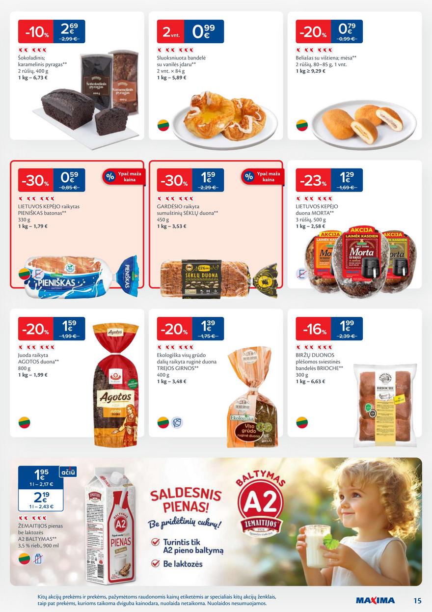 Maxima leidinys akcijos nuo 
  2025-06-17 iki 
  2025-06-23 | Leidinukas.lt puslapis 15