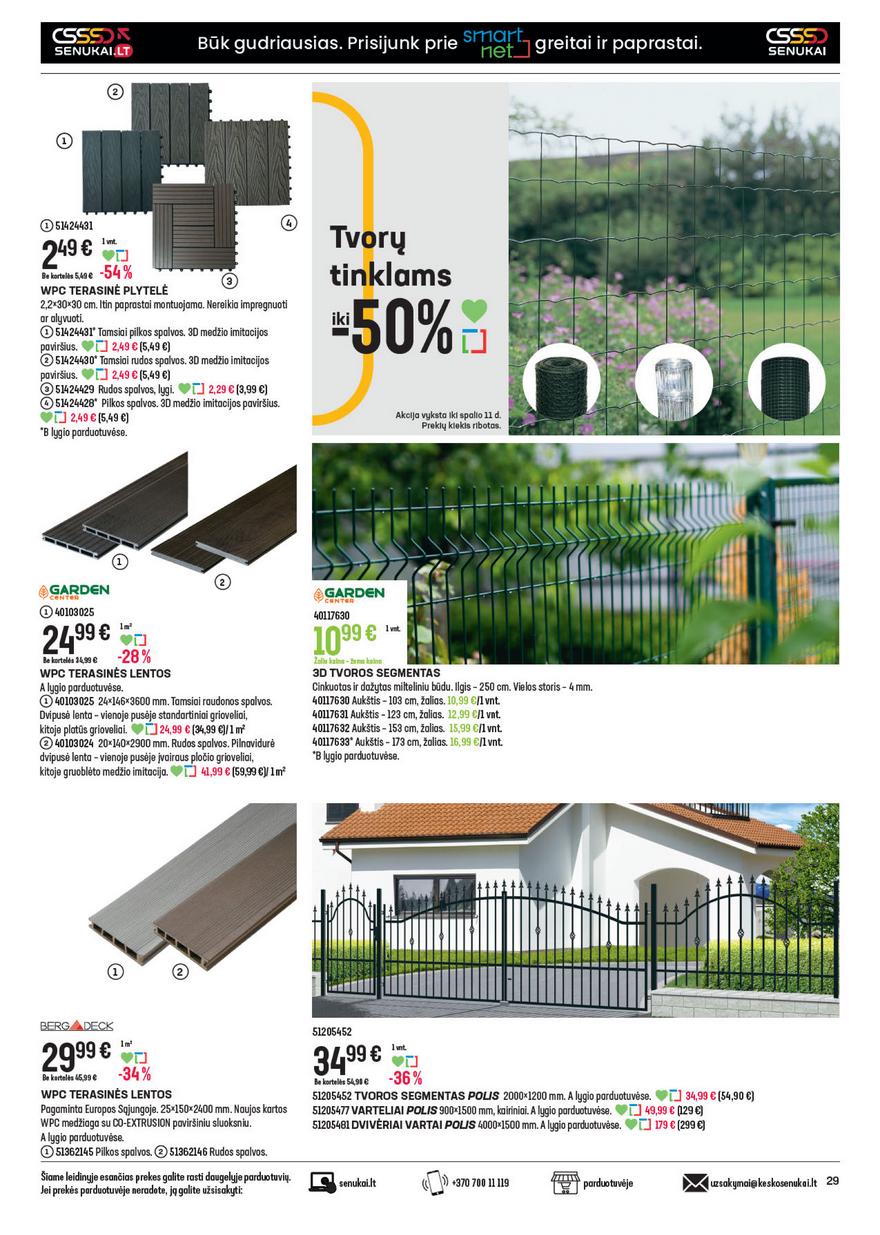 Senukai leidinys akcijos nuo 
  2021-09-23 iki 
  2021-10-11 | Leidinukas.lt puslapis 29