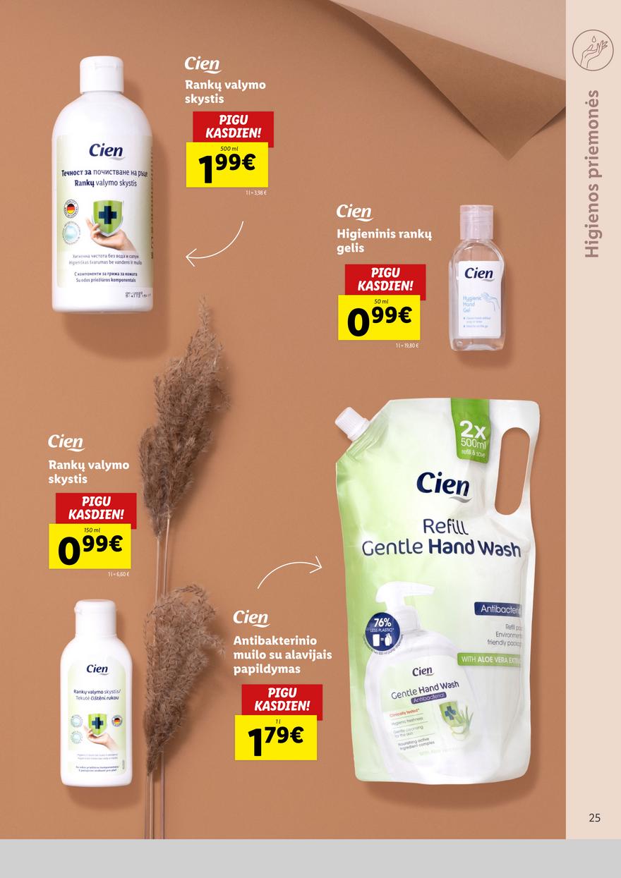 Lidl pasiūlymai akcijos nuo 
  2022-10-13 iki 
  2022-10-19 | Leidinukas.lt puslapis 25