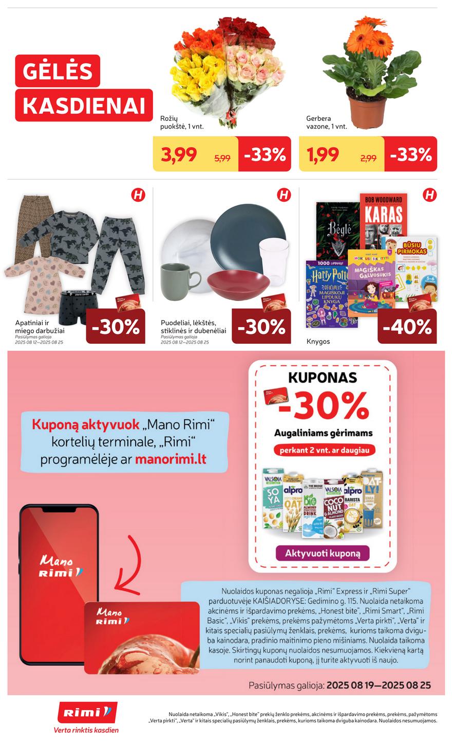 Rimi leidinys 34 akcijos nuo 
  2025-08-19 iki 
  2025-08-25 | Leidinukas.lt puslapis 34