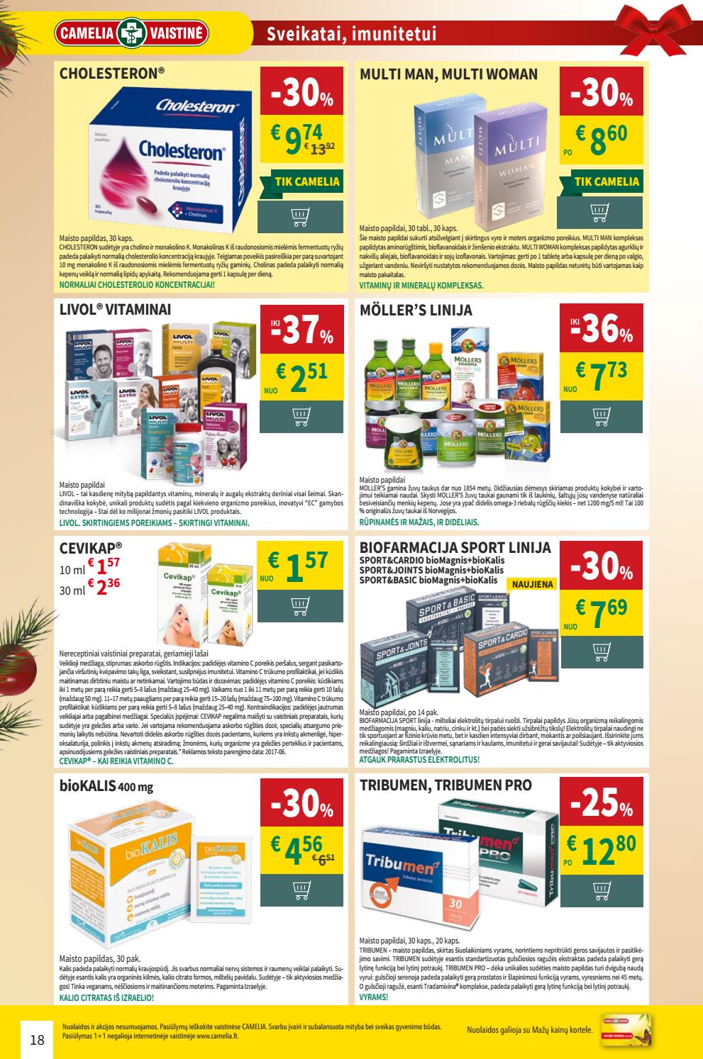Camelia leidinys akcijos nuo 
  2019-12-01 iki 
  2019-12-31 | Leidinukas.lt puslapis 18