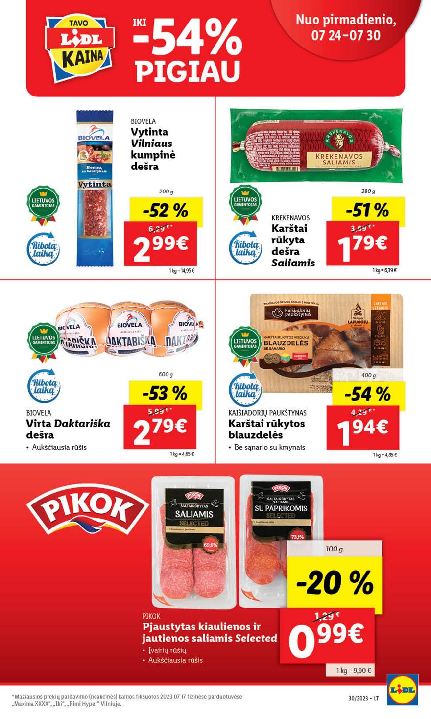 Lidl pasiūlymai akcijos nuo 
  2023-07-24 iki 
  2023-07-30 | Leidinukas.lt puslapis 27