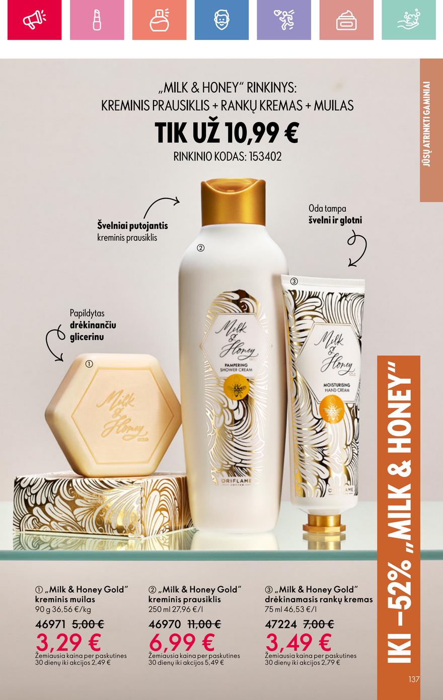 Oriflame katalogas akcijos nuo 
  2025-08-24 iki 
  2025-09-13 | Leidinukas.lt puslapis 137