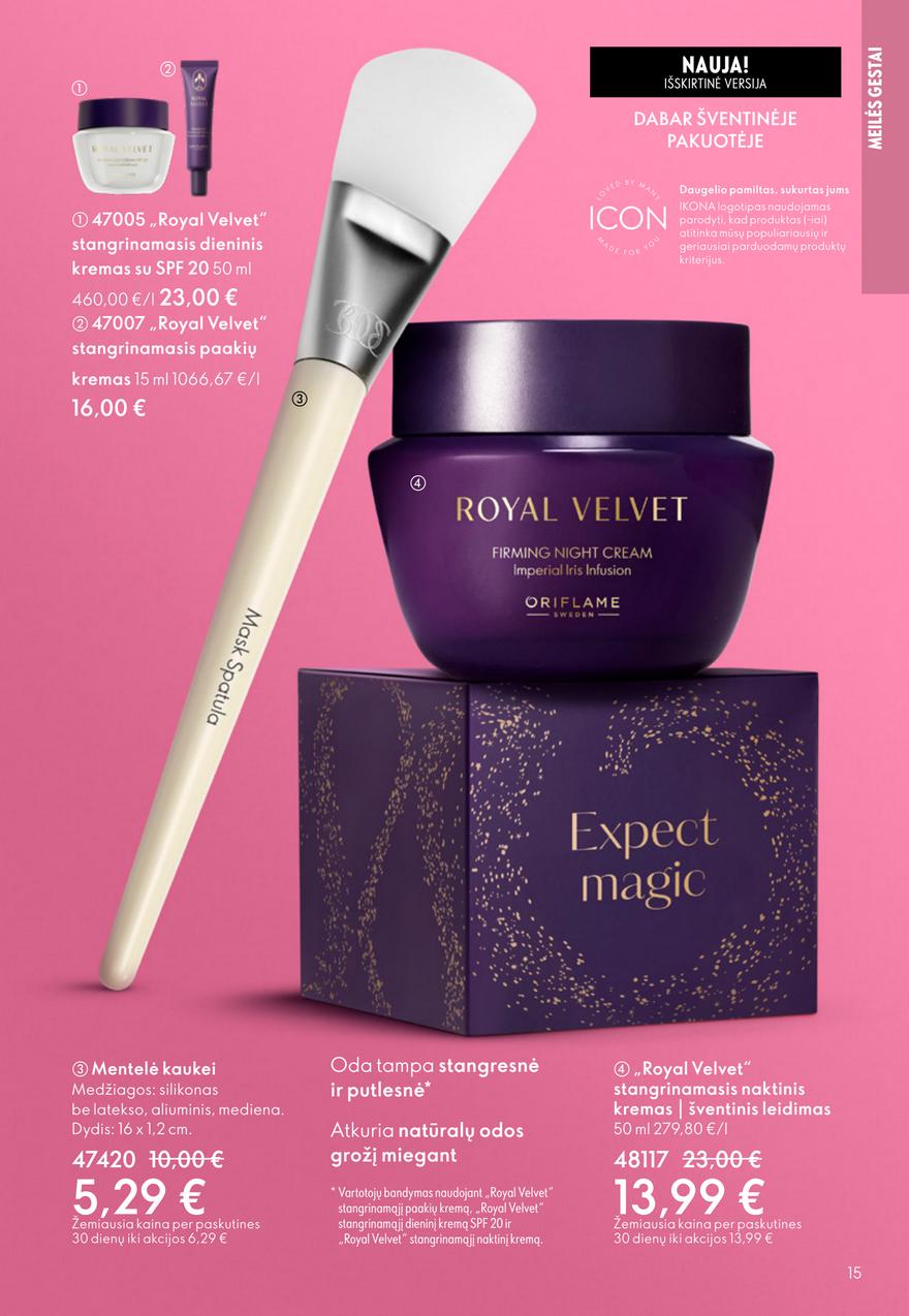 Oriflame katalogas akcijos nuo 
  2026-01-28 iki 
  2026-02-17 | Leidinukas.lt puslapis 15