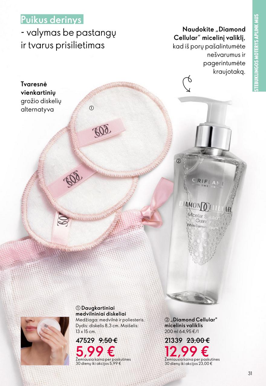 Oriflame katalogas akcijos nuo 
  2026-02-18 iki 
  2026-03-10 | Leidinukas.lt puslapis 31