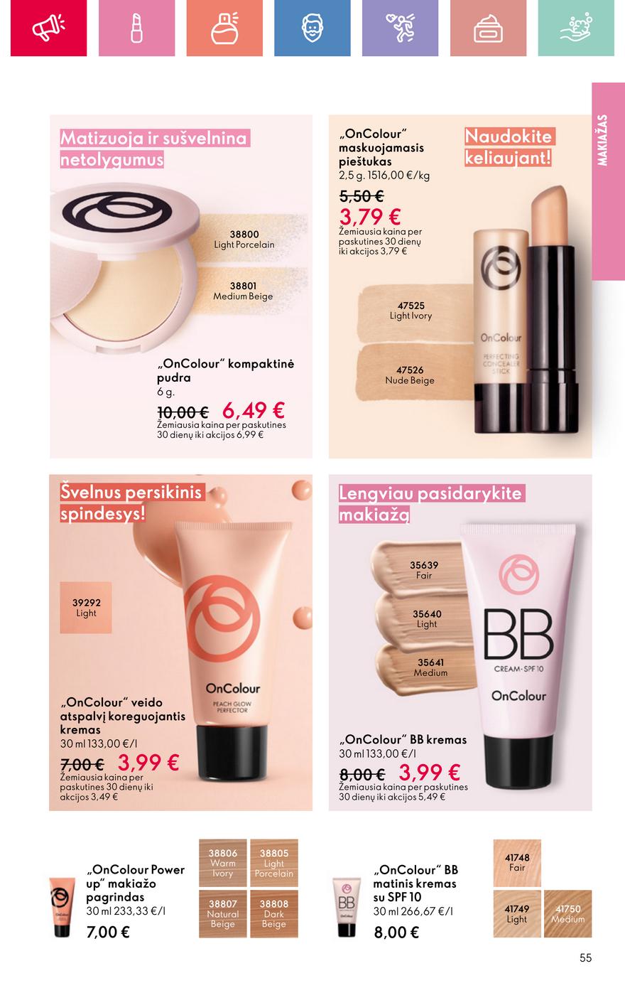 Oriflame katalogas akcijos nuo 
  2025-05-11 iki 
  2025-05-31 | Leidinukas.lt puslapis 55