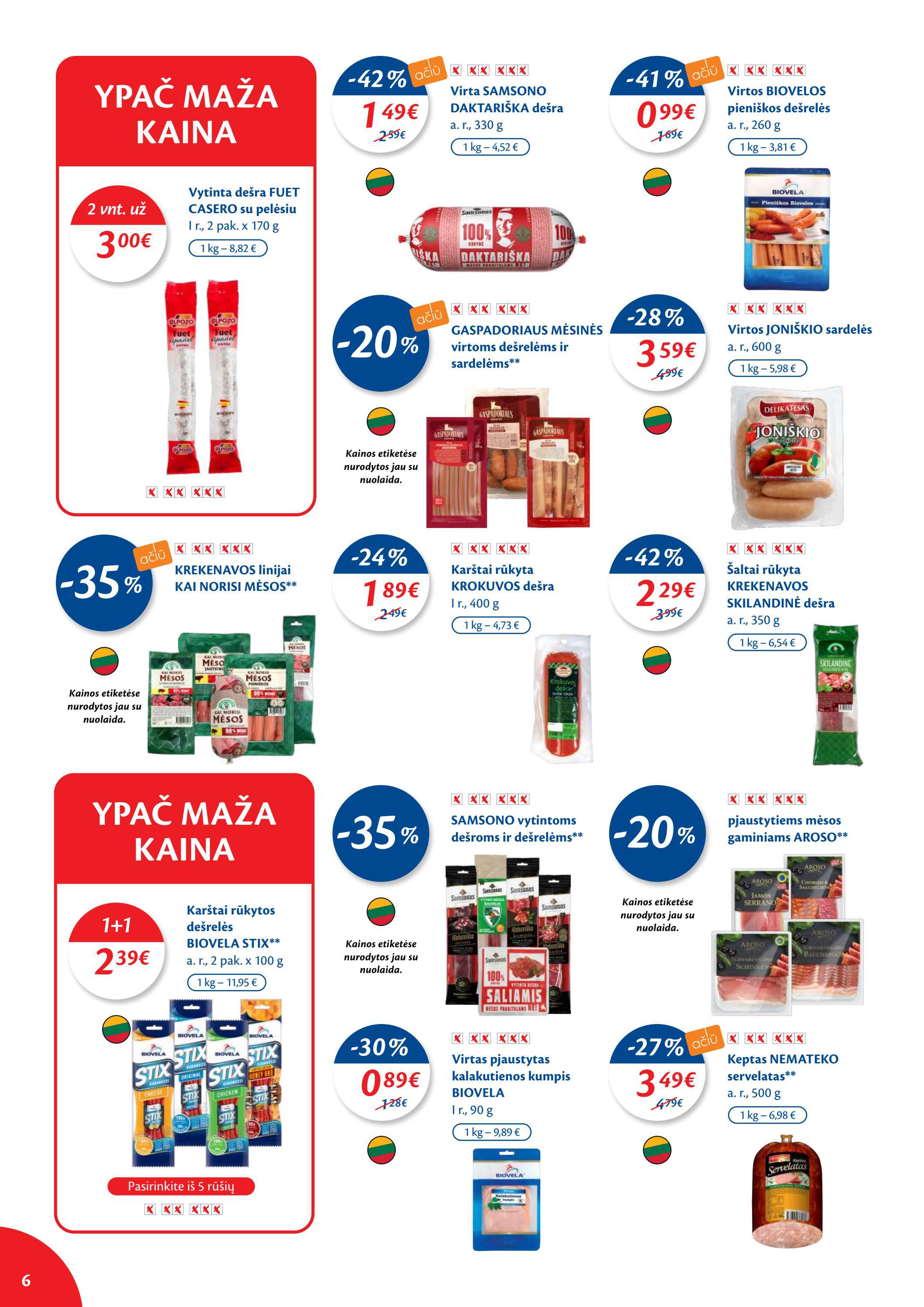 Maxima kaininis leidinys akcijos nuo 
  2022-01-25 iki 
  2022-01-31 | Leidinukas.lt puslapis 6