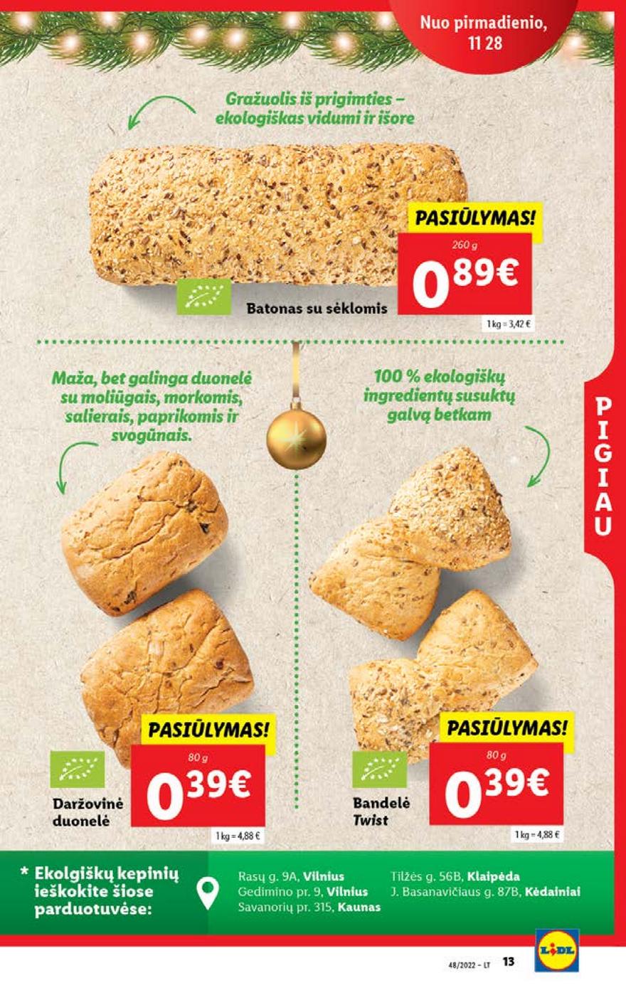 Ldil maisto leidinys akcijos nuo 
  2022-11-28 iki 
  2022-12-04 | Leidinukas.lt puslapis 13