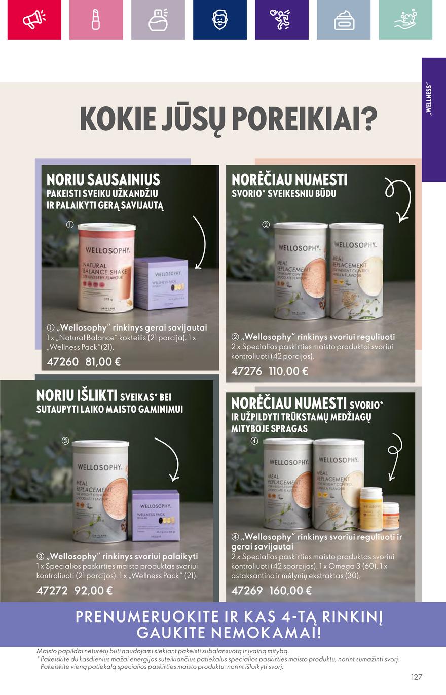 Oriflame katalogas akcijos nuo 
  2023-10-04 iki 
  2023-11-01 | Leidinukas.lt puslapis 127