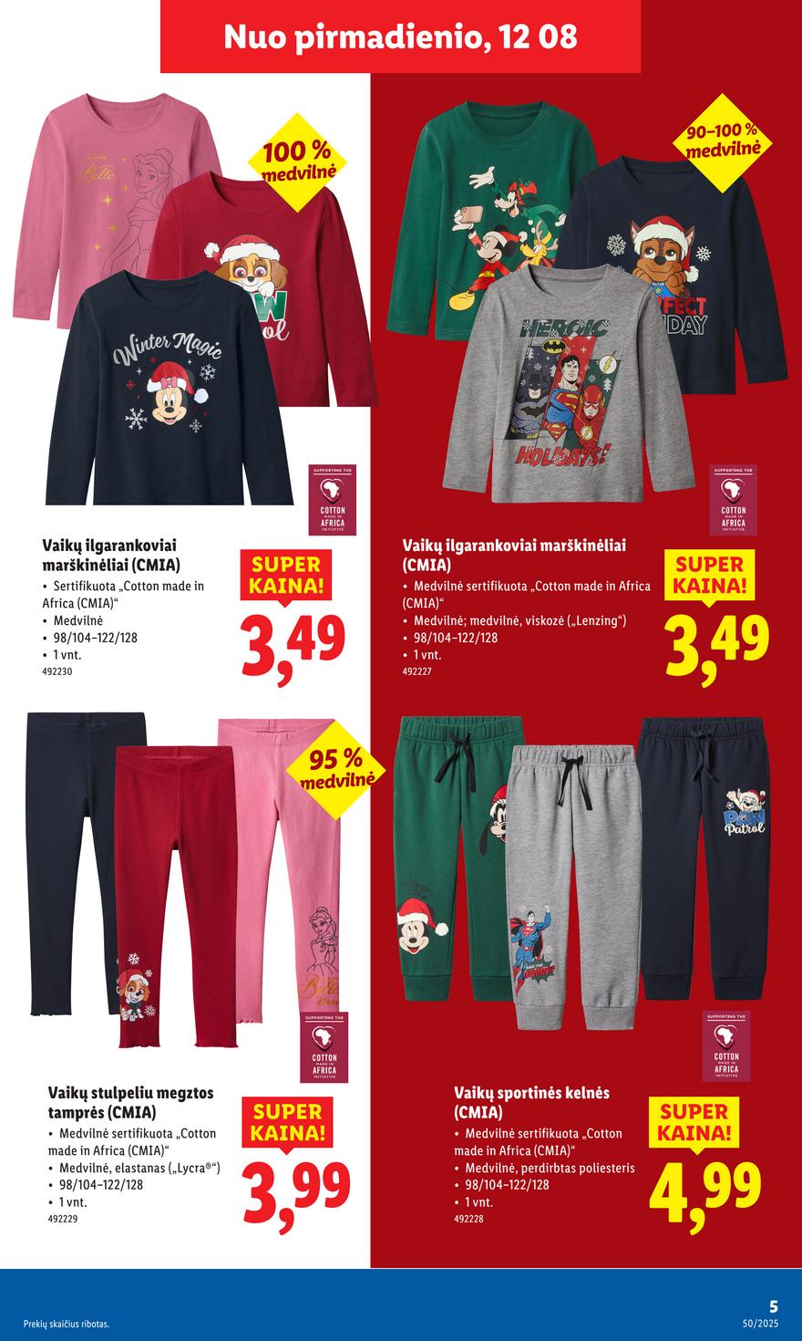 Lidl leidinys akcijos nuo 
  2025-12-08 iki 
  2025-12-14 | Leidinukas.lt puslapis 5