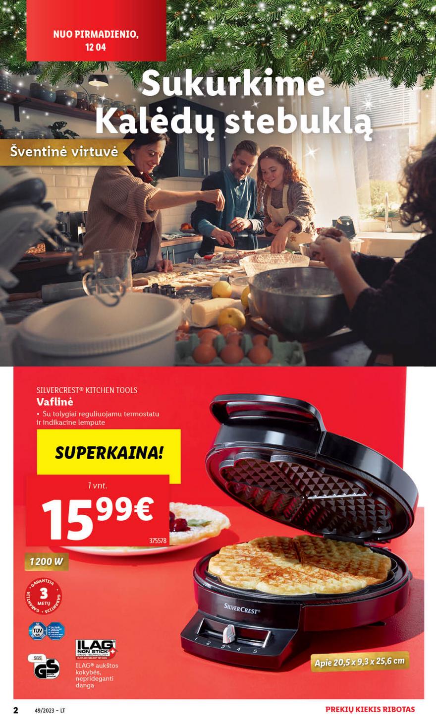 Lidl pasiūlymai akcijos nuo 
  2023-12-04 iki 
  2023-12-10 | Leidinukas.lt puslapis 4