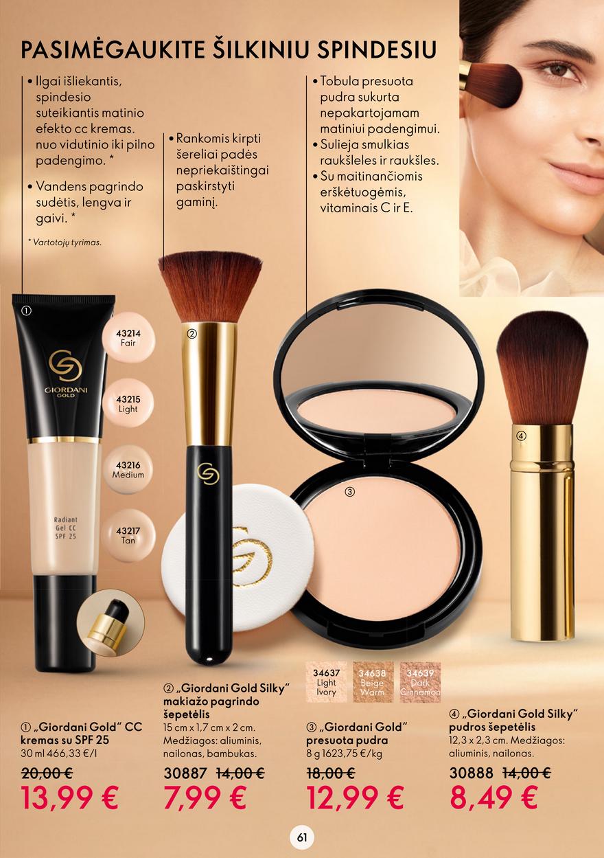 Oriflame katalogas akcijos nuo 
  2023-03-15 iki 
  2023-04-04 | Leidinukas.lt puslapis 61